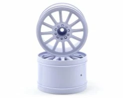 JCONCEPTS 12mm Hex Rulux 2.8" Rear Wheel (2) (White)