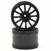 JCONCEPTS 12mm Hex Rulux 2.8" Rear Wheel (2) (Black)