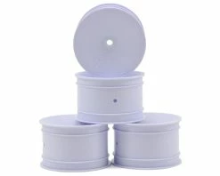 JCONCEPTS 12mm Hex Mono 2.2 Rear Wheels (4) (B6/B74/RB6) (White)