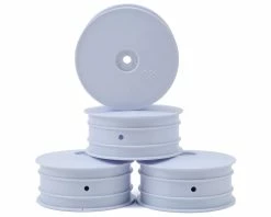 JCONCEPTS 9.5mm Hex Mono 2.2 4WD Front Buggy Wheels (4) (B44.2) (White)