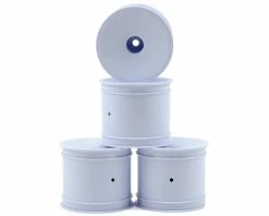 JCONCEPTS 12mm Hex Mono 1/10 Stadium Truck Wheel (4) (T4.1) (White)