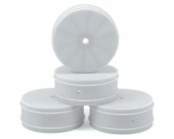 JCONCEPTS 10mm Hex Bullet 60mm Front Wheels (4) (22/22 2.0) (White)