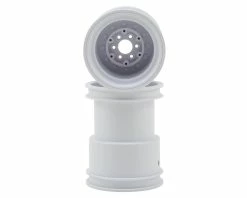 JCONCEPTS Tribute 2.6 X 3.6" Monster Truck Wheel (White) (2)