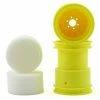 JCONCEPTS Tribute 2.6 X 3.6" Monster Truck Wheel (Yellow) (2)