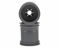 JCONCEPTS 12mm Hex Midwest 2.2" Monster Truck Wheel (2) (Silver)