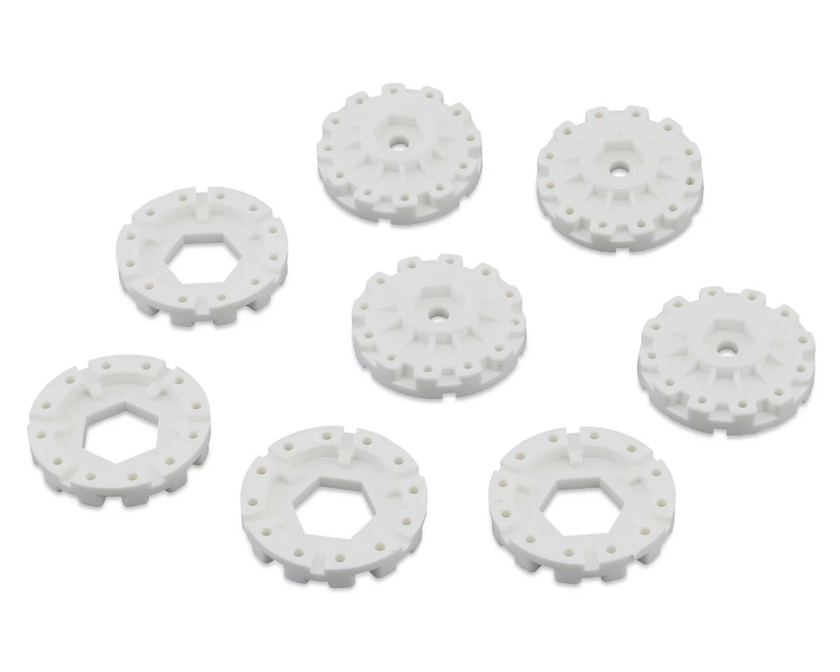 JCONCEPTS Cheetah 83mm Speed-Run W/Removable Hex (White) (4) - Image 3