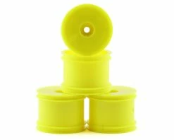 JCONCEPTS Losi Mini-T 2.0 Mono Wheel Set (Yellow) (4)