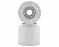 JCONCEPTS Aggressor 2.6x3.8" Monster Truck Wheel (White) (2) W/17mm Hex
