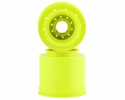 JCONCEPTS Aggressor 2.6x3.8" Monster Truck Wheel (Yellow) (2) W/17mm Hex