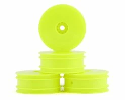 JCONCEPTS Losi Mini-B Front Mono Wheel Set (Yellow) (4)