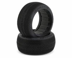 JCONCEPTS Relapse 1/8th Buggy Tires W/Foam Inserts (2) (Silver)