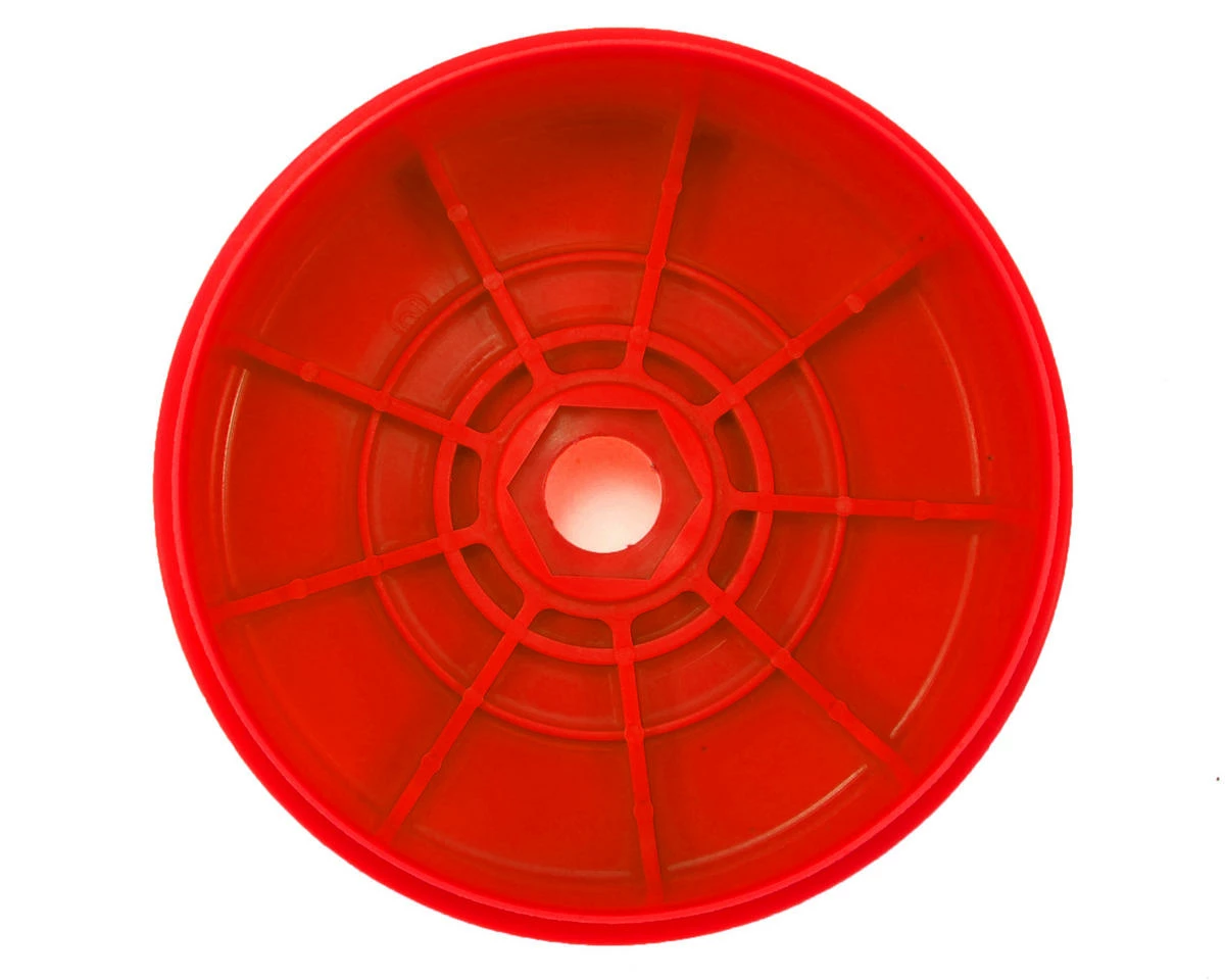 Kyosho MP9 TKI4 1/8th Off Road Dish Wheels (4) (Red) - Image 2