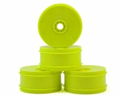 Kyosho 17mm Hex MP9 TKI4 1/8 Off-Road Dish Wheels (Yellow) (4) (Hard)