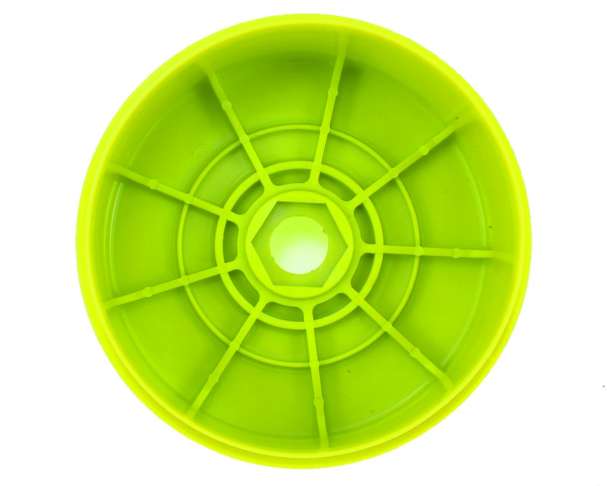 Kyosho MP9 TKI4 1/8th Off Road Dish Wheels (4) (Yellow) - Image 2