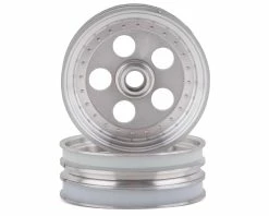 Kyosho Tomahawk Front Wheels (Satin Chrome) (2)