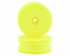 LOSI Mini-B Front Wheels (Yellow) (2)