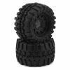 PRO-LINE Interco TSL SX Super Swamper 2.8" Pre-Mounted Tires W/Raid Rear Wheels (M2) (2) (Black) W/12mm Removable Hex