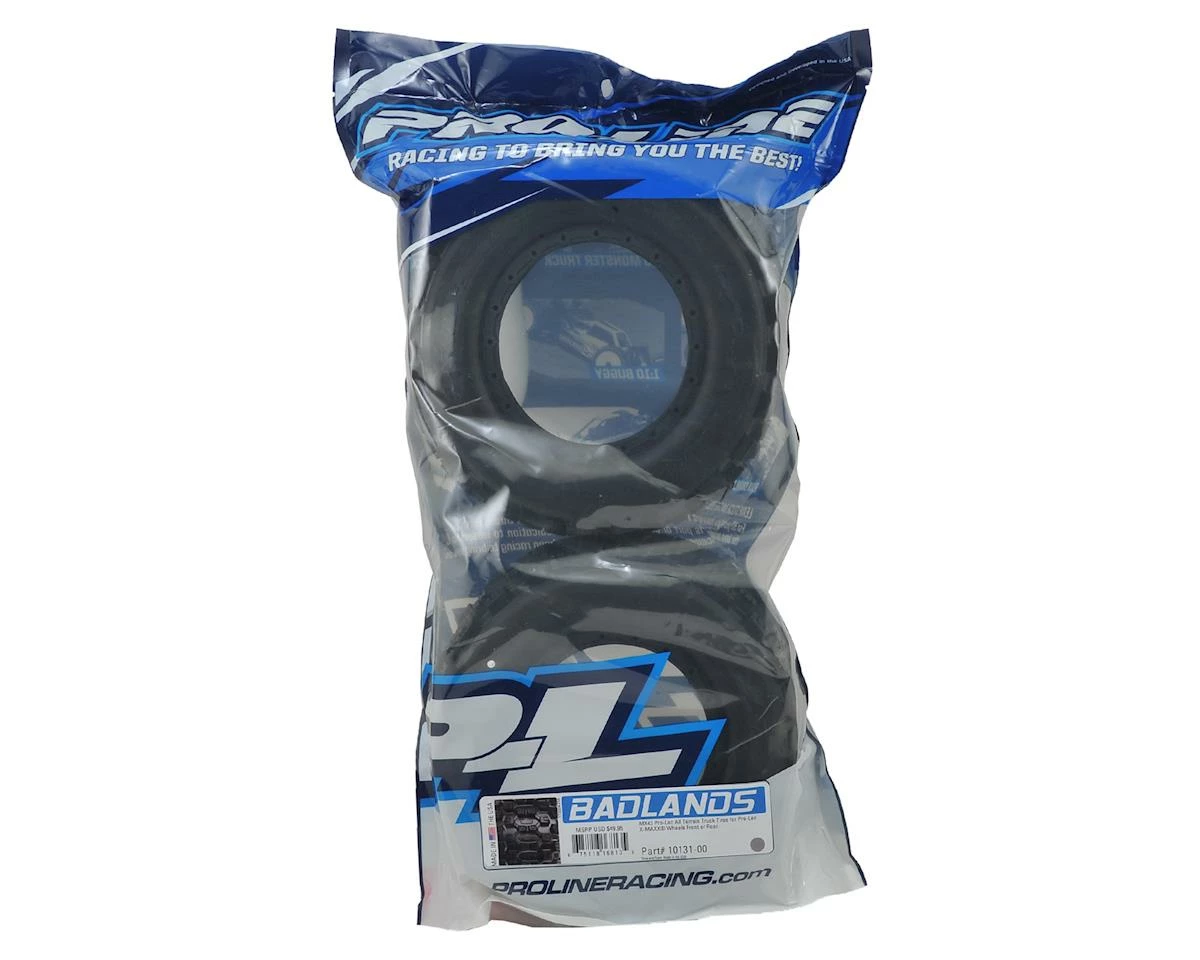 PRO-LINE Badlands Pro-Loc All Terrain Tires (2) (X-Maxx) (MX43) - Image 2