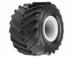 PRO-LINE Demolisher 2.6/3.5" Pre-Mounted Monster Truck Tires (Grey) (2) W/12mm Removable Hex