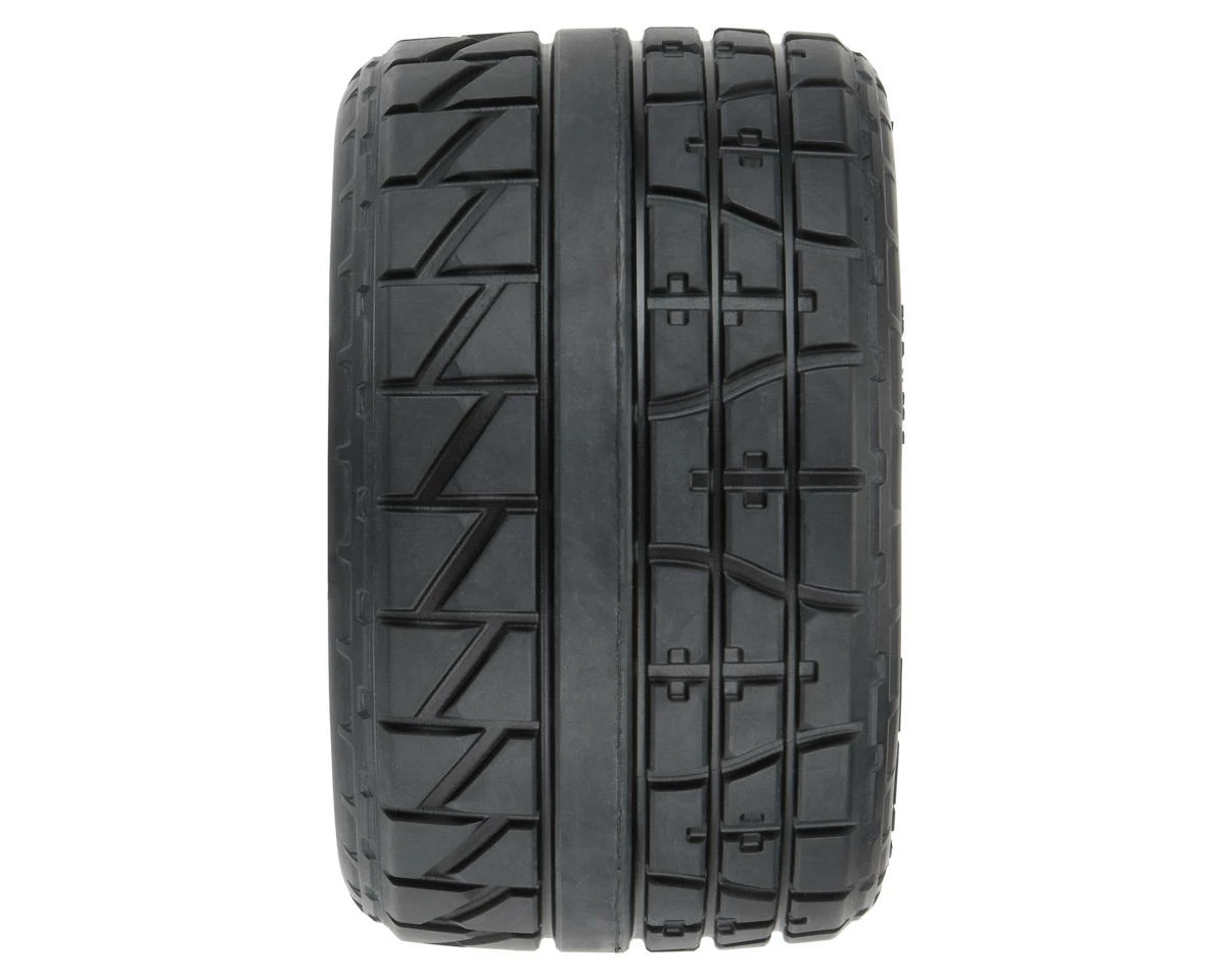 PRO-LINE 1/8 Menace HP Belted 3.8" Pre-Mounted Truck Tires (2) (Black) (S3) W/Raid Wheels - Image 6