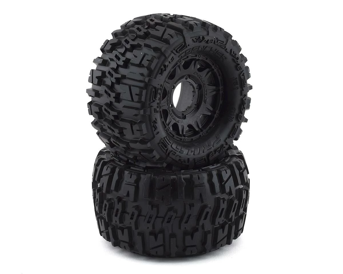 PRO-LINE Trencher 2.8" Tires W/Raid 6x30 Wheels (2) (M2) (Black) W/Removable Hex