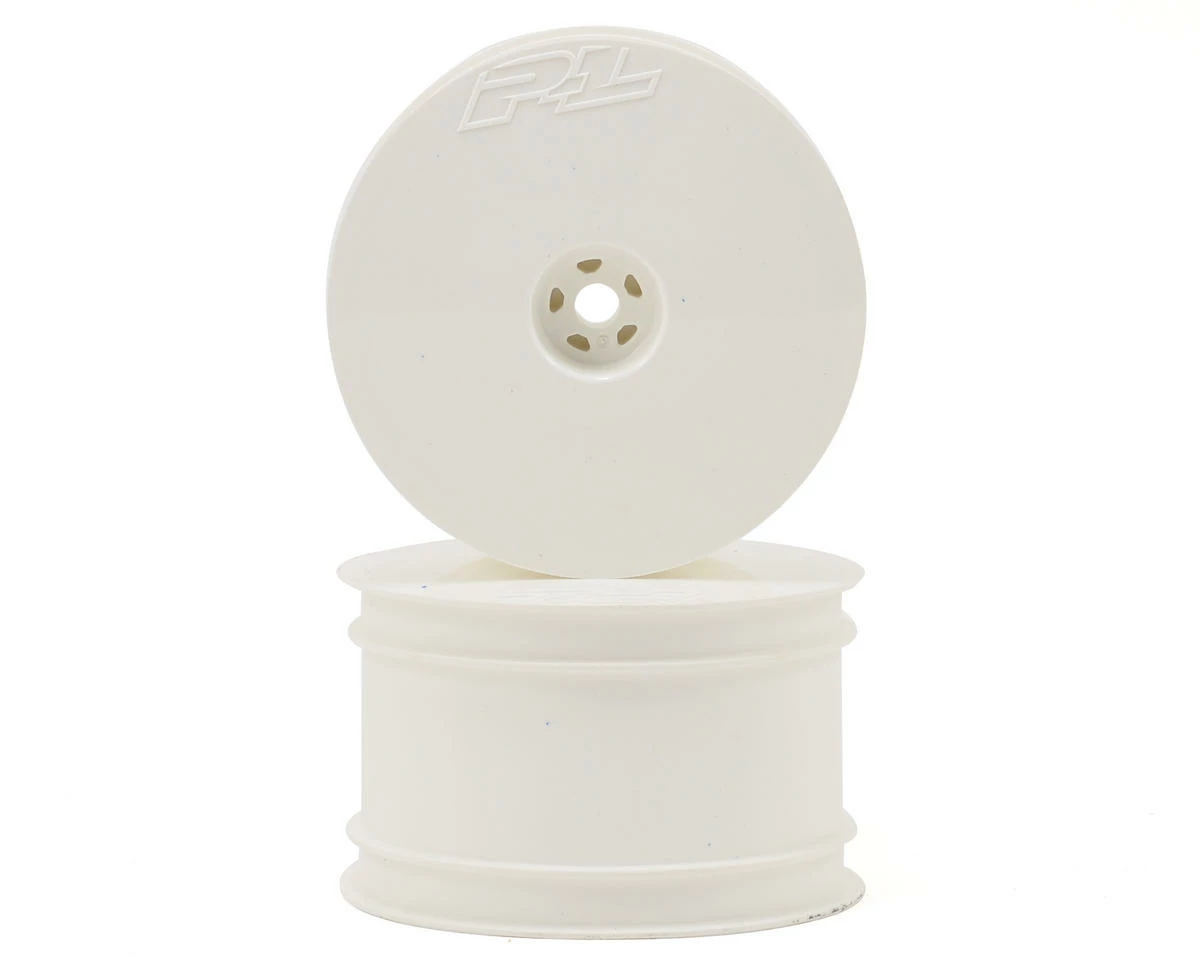 PRO-LINE Velocity 2.2" Rear Wheels (2) (B6/22/RB6/ZX6) (White) W/12mm Hex
