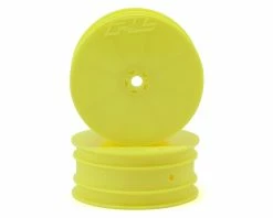 PRO-LINE Velocity VTR 2.2" 4WD Front Buggy Wheels (2) (Yellow) (B64) W/12mm Hex