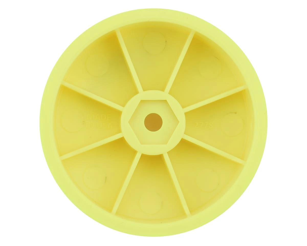 PRO-LINE Velocity "Narrow" 2.2" Front Wheels (2) (B6/RB6) (Yellow) W/12mm Hex - Image 2