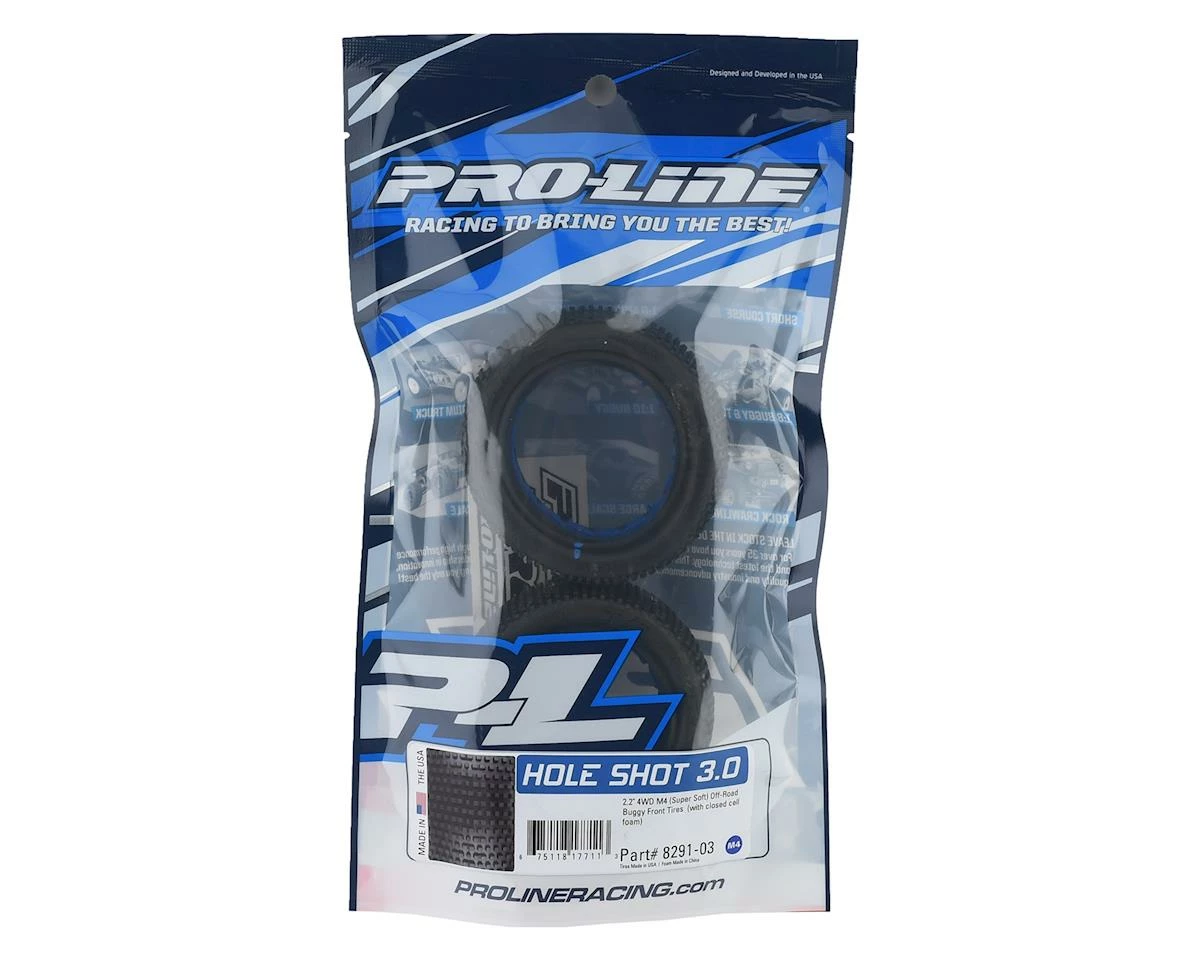 PRO-LINE Hole Shot 3.0 2.2" 4WD Buggy Front Tires (2) (M4) - Image 2