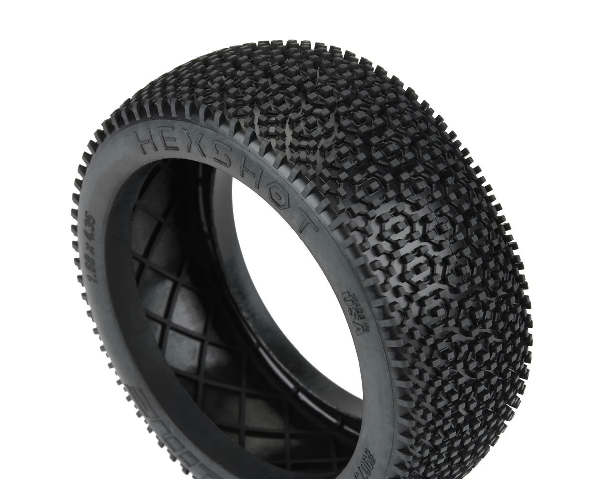 PRO-LINE Hex Shot 1/8 Buggy Tires W/Closed Cell Inserts (2) (S4) - Image 3