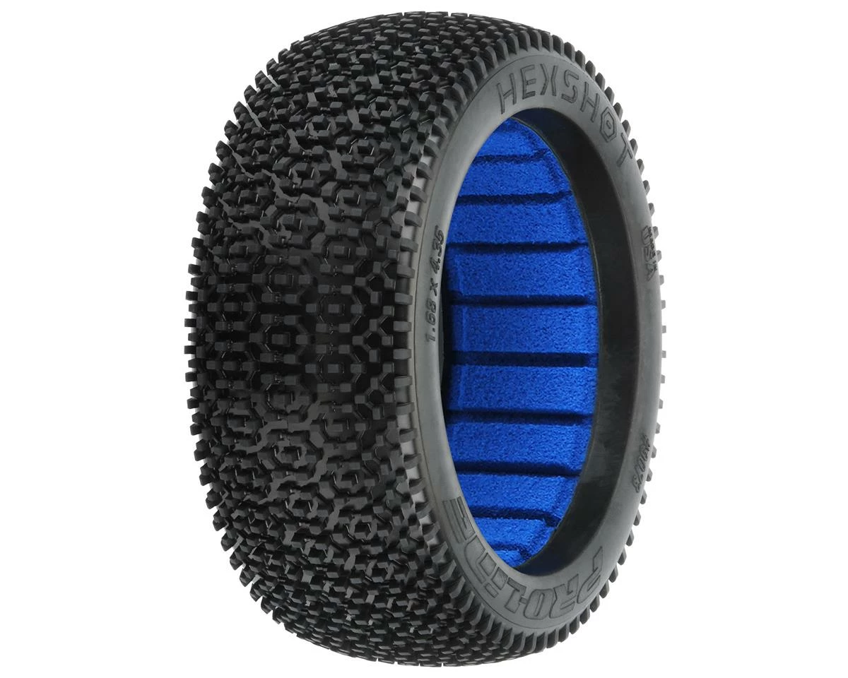 PRO-LINE Hex Shot 1/8 Buggy Tires W/Closed Cell Inserts (2) (S4) - Image 5