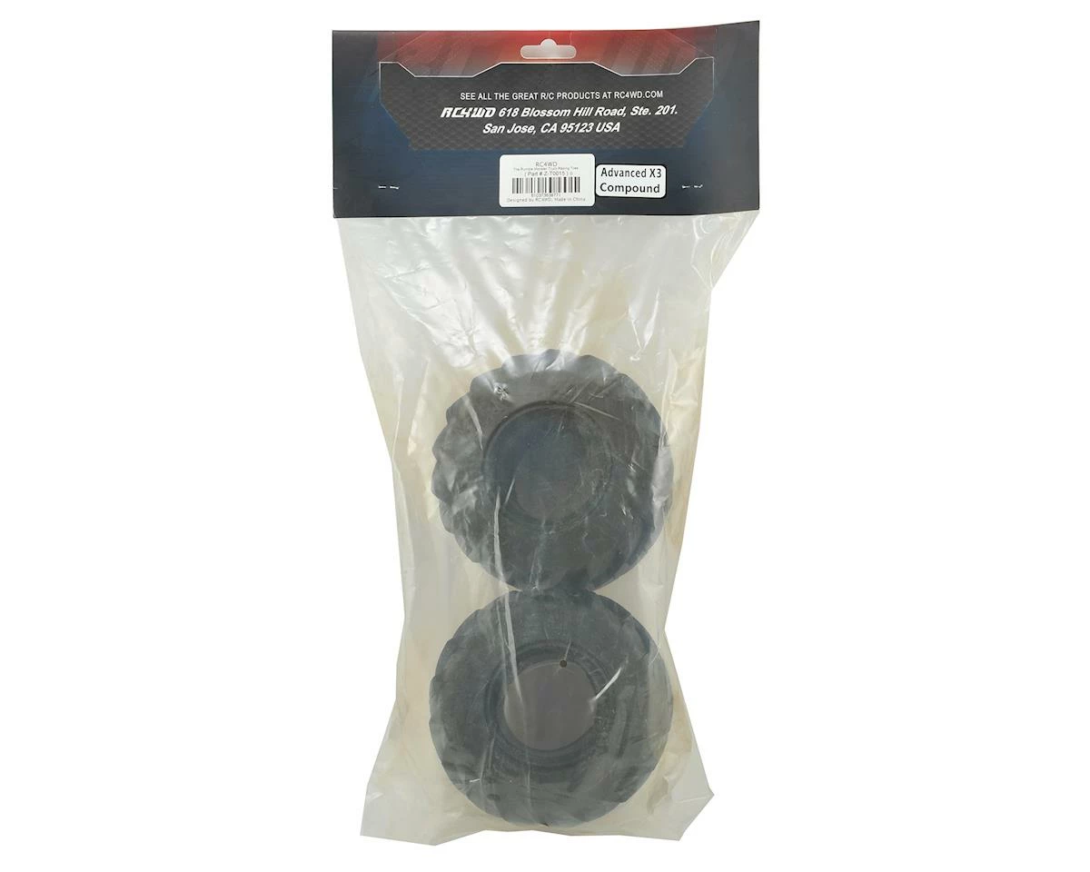 RC4WD The Rumble Monster Truck Racing Tires (2) (X3) - Image 2