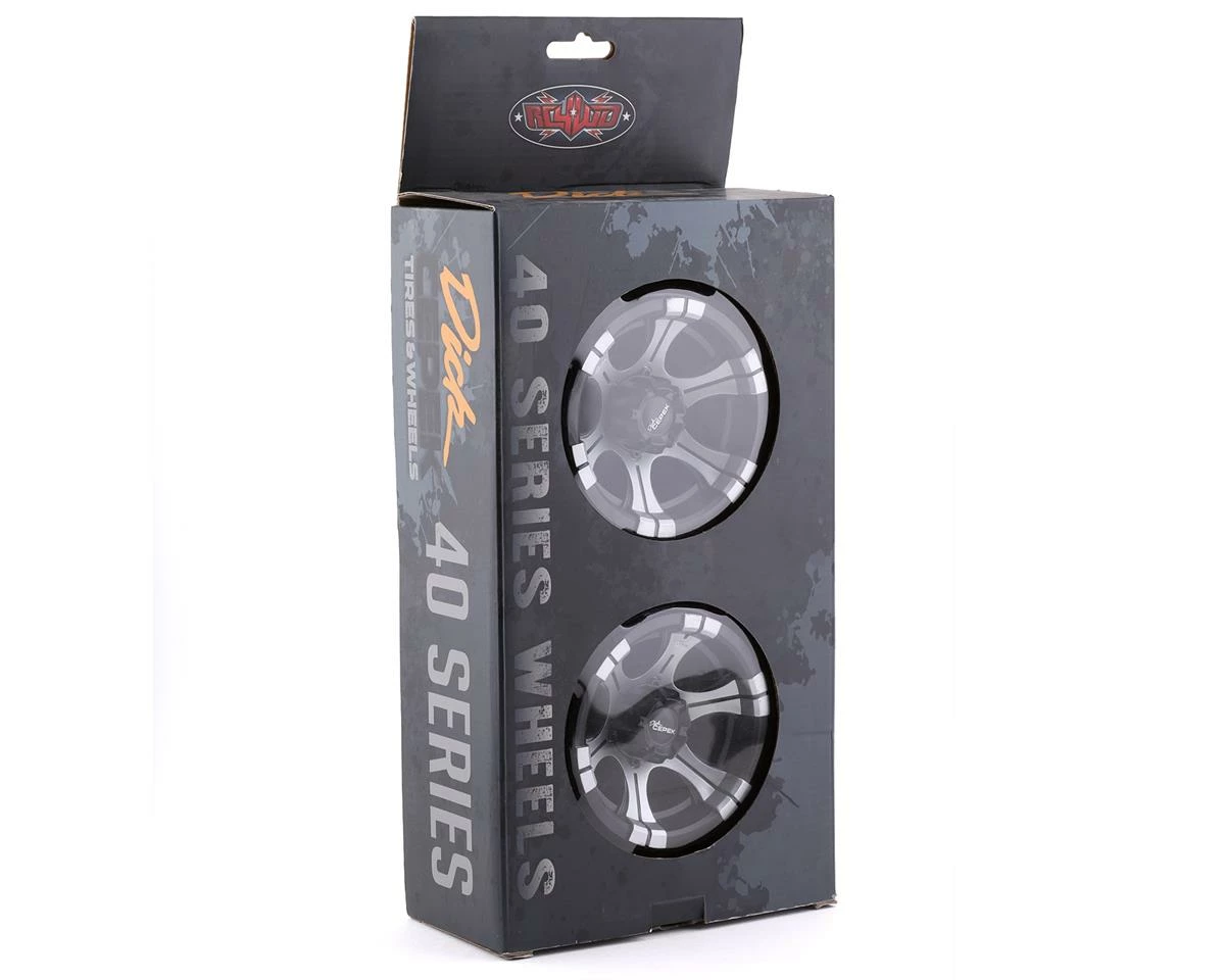 RC4WD DC-2 40 Series 3.8 Internal Beadlock Plastic Wheel (2) W/17mm Hex - Image 3