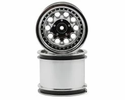 RPM "Revolver 10 Hole" Associated Rear Wheels (2) (Chrome) (Pins)