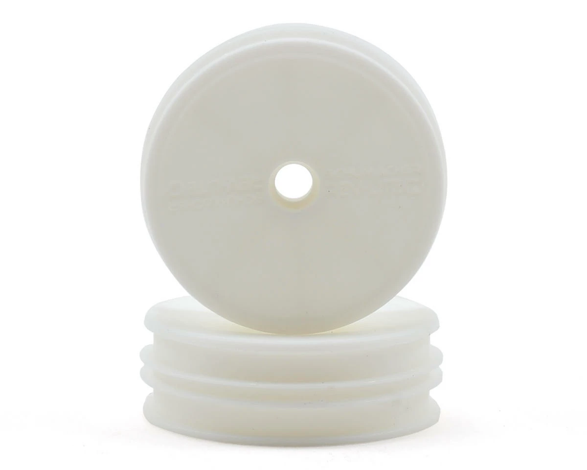 Schumacher Flexlite 1/10 2WD Buggy Narrow Front Wheels (2) (White) No Hex