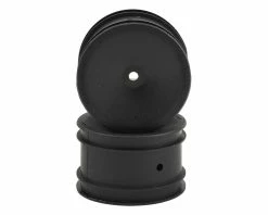 Schumacher 12mm 1/10 Buggy Rear Hex Wheels (Black) (2)