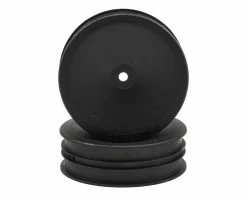 Schumacher 12mm 1/10 2WD Buggy Slim Front Hex Wheels (Black) (2)