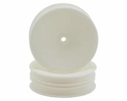 Schumacher 12mm 1/10 2WD Buggy Slim Front Hex Wheels (White) (2)