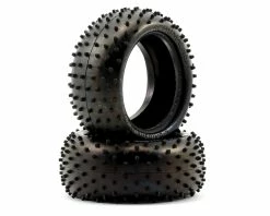 Schumacher "Mini Spike 2" 2.2" 1/10 Buggy Rear Carpet Tires (2) (Green)