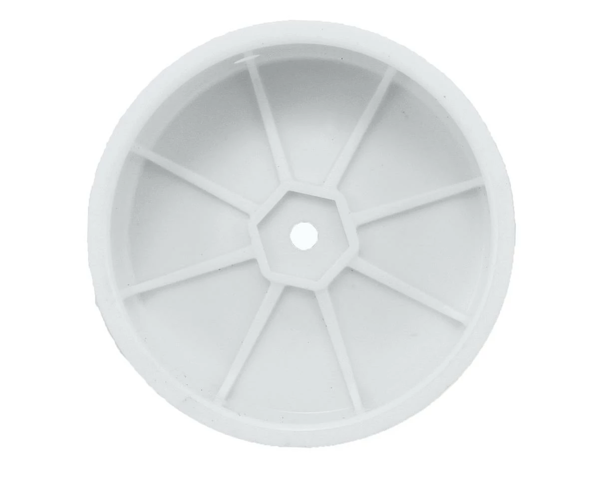 Schumacher 12mm Hex 1/10 2WD Front Buggy Wheel (White) (10) (Medium) - Image 2