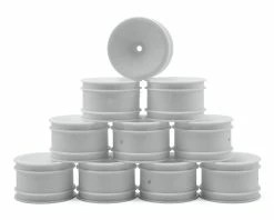 Schumacher 12mm 1/10 Buggy Rear Hex Wheels (White) (10)