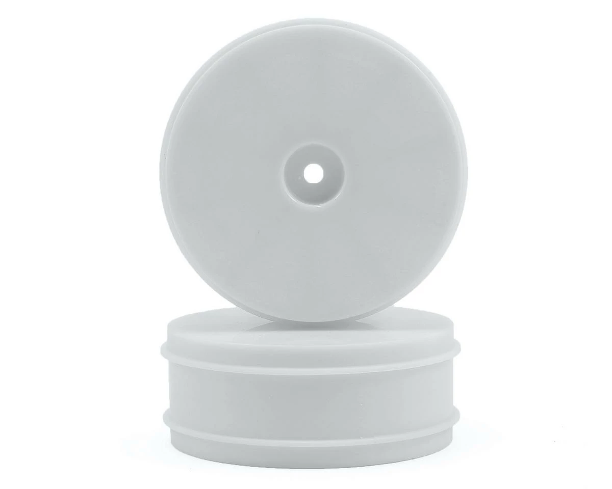 Serpent 12mm Hex 61mm 1/10 2WD Front Buggy Wheels (2) (SRX-2) (White)