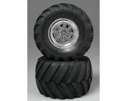 Tamiya Rear Tire/Wheel (2) (58242)