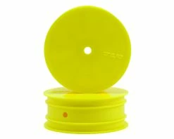 Team Losi Racing 12mm Hex Front 1/10 Buggy Wheels (2) (22 3.0) (Yellow)