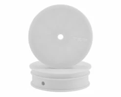 Team Losi Racing Stiffezel Narrow Front 2WD Buggy Wheels W/12mm Hex (White) (2) (22 5.0)