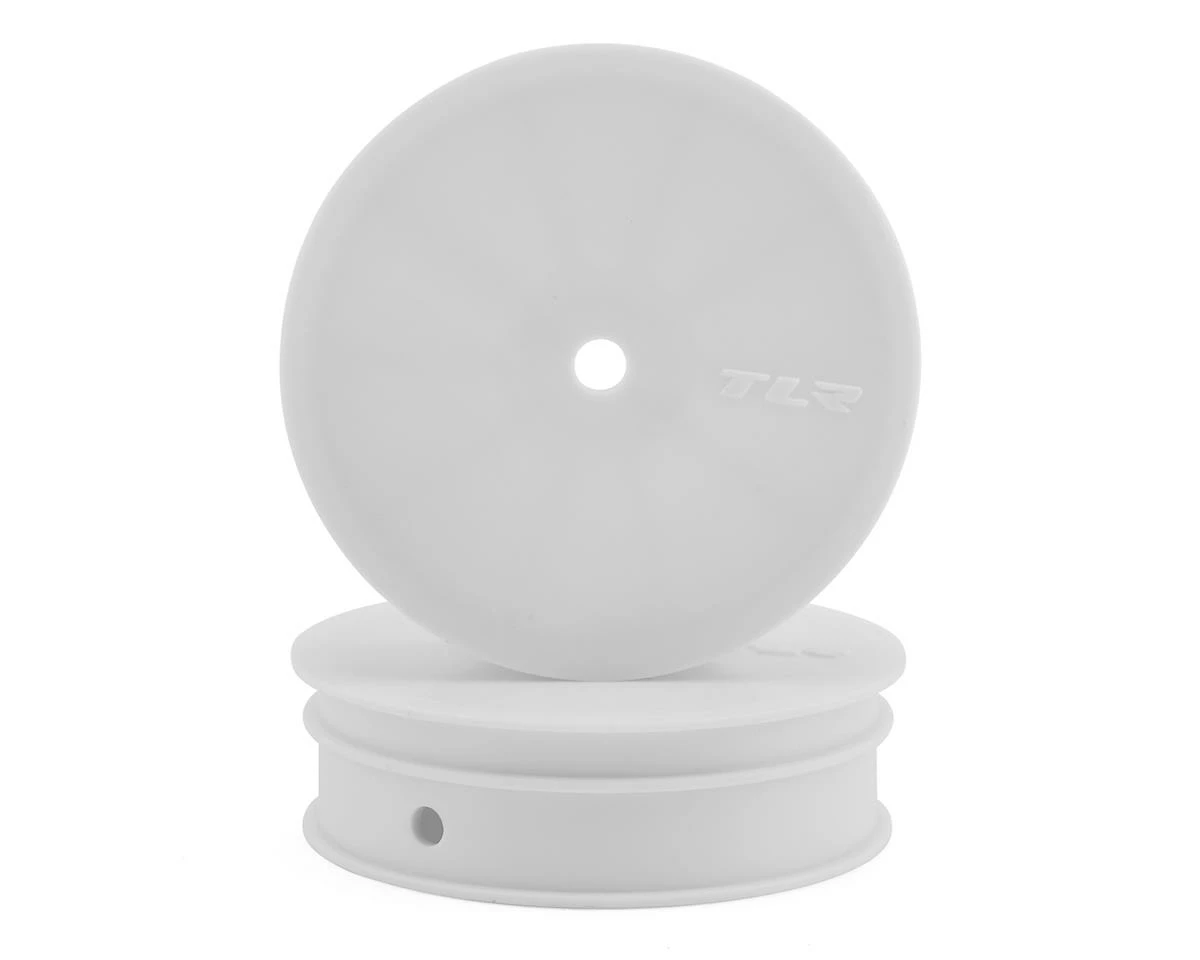 Team Losi Racing Stiffezel Narrow Front 2WD Buggy Wheels W/12mm Hex (White) (2) (22 5.0)