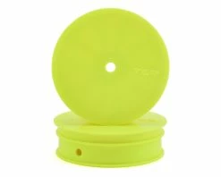 Team Losi Racing Stiffezel Narrow Front 2WD Buggy Wheels W/12mm Hex (Yellow) (2) (22 5.0)