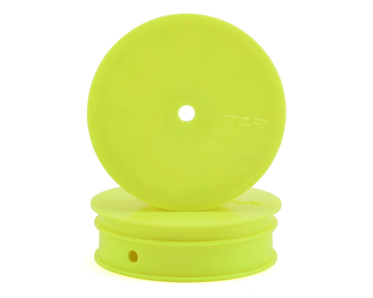 Team Losi Racing Stiffezel Narrow Front 2WD Buggy Wheels W/12mm Hex (Yellow) (2) (22 5.0)