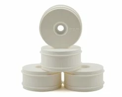 Team Losi Racing "Dome" 1/8 Buggy Dish Wheel (4) (White)