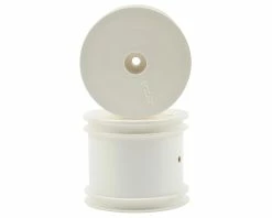 Team Losi Racing 12mm Hex 2.2" 1/10 Stadium Truck Wheels (2) (TLR 22T) (White)